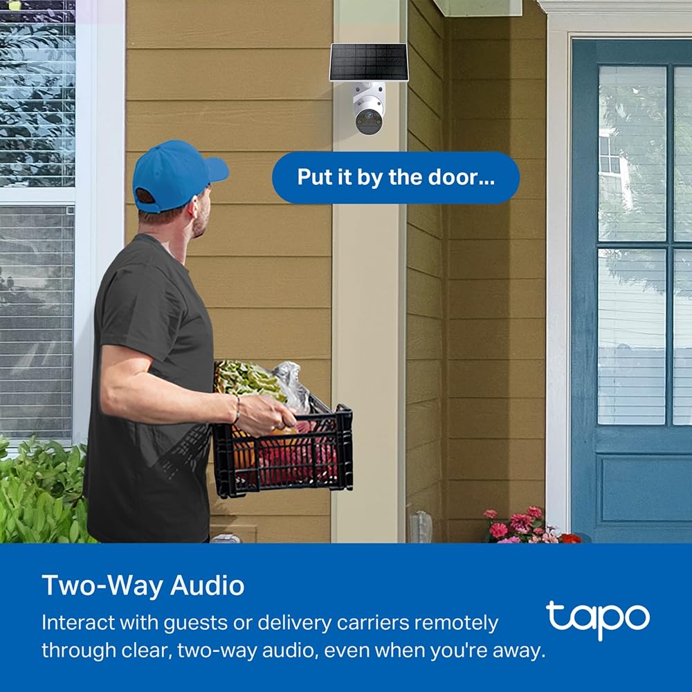 Tapo 2K QHD Wireless Indoor/Outdoor Smart Security Camera