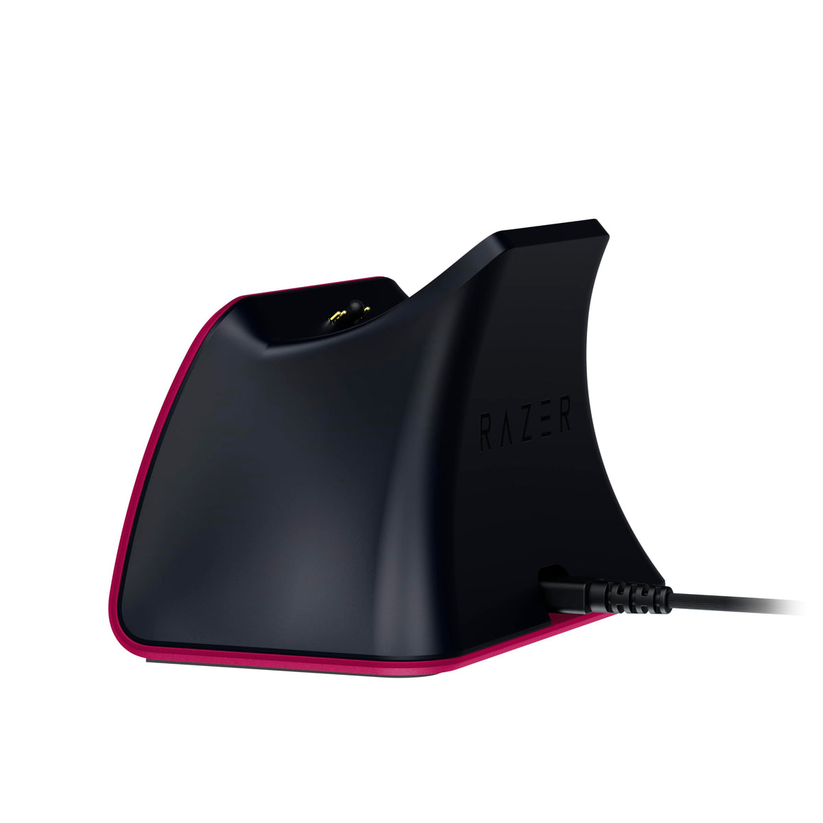 Razer Quick Charging Stand - Quick Charging Stand for PlayStation 5 Controller (Quick Charge, Curved Cradle Design, Powered by USB, One-Handed Navigation) Midnight Black