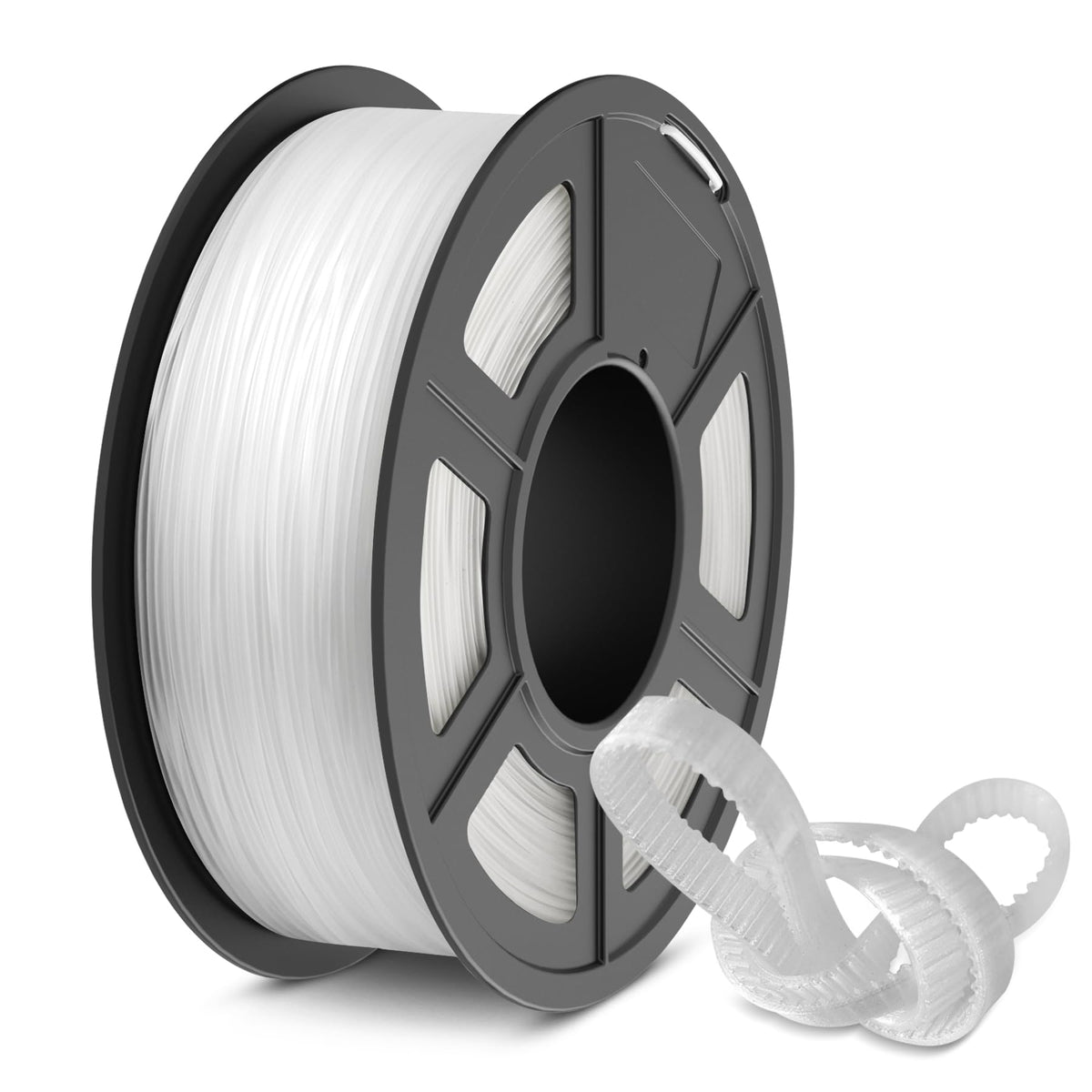 SUNLU TPU Filament TPU 95A 1.75mm Black, Flexible 3D Printer Filament