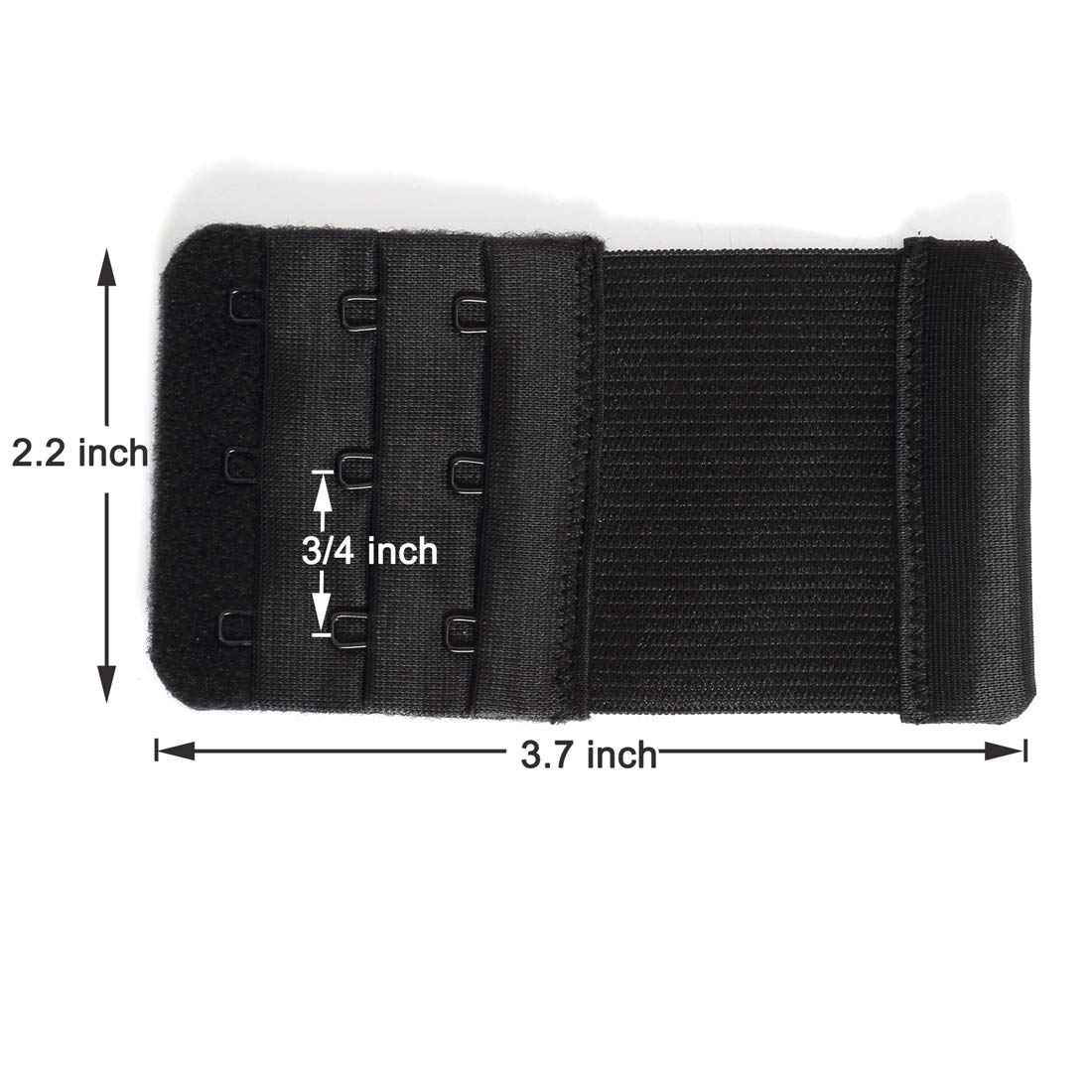 Women's Bra Extender 3 Hook Soft and Comfortable Bra Extension Strap