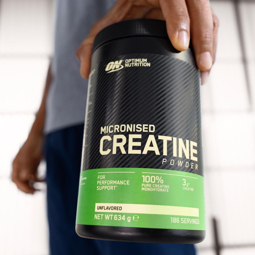 Optimum Nutrition Micronised Creatine Monohydrate Powder, 634g