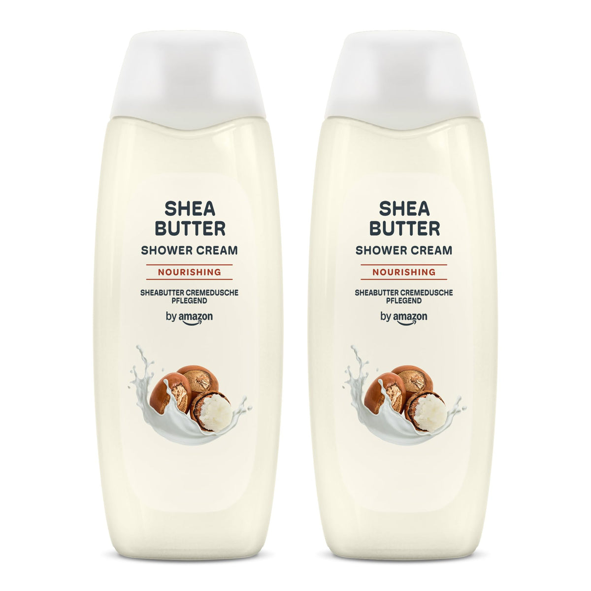 by Amazon Vanilla & Coconut Shower Gel, 2 x 500ml