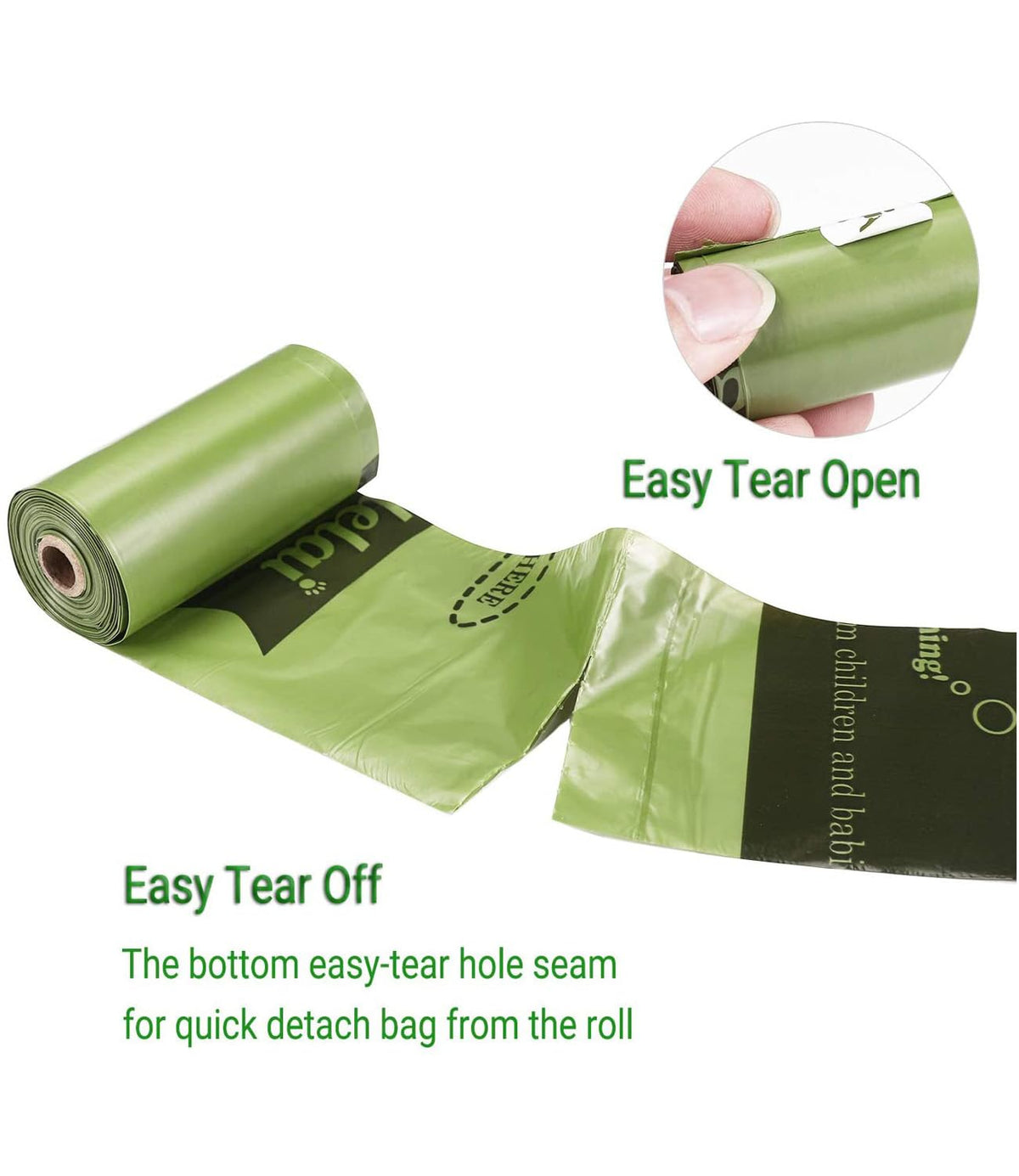 Biodegradable Dog Poo Bags with Dispenser Leak Proof - 280 Count Scented