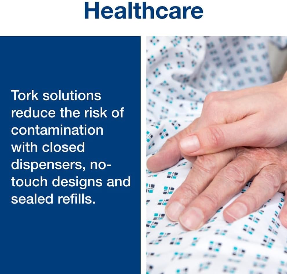 Tork D8217 Extra Soft Multifold Hand Towel, White, Pack of 2100, 21x100 sheets