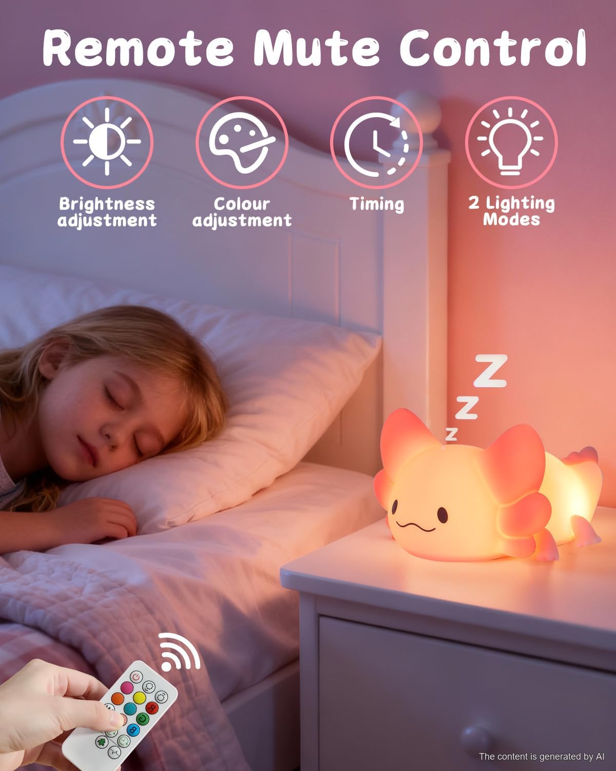 ZKLiLi Cat Night Light for Kids,Cute Night Lamp for Nursery,Squishy Silicone Touch Lights Portable, Gift for Birthday and Christmas for Kids Baby Children (Battery Cat)