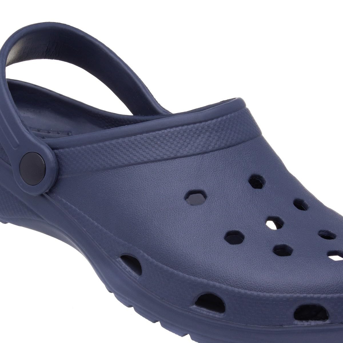 Shoe Zone - Adults Black Slip On EVA Clog Sandal