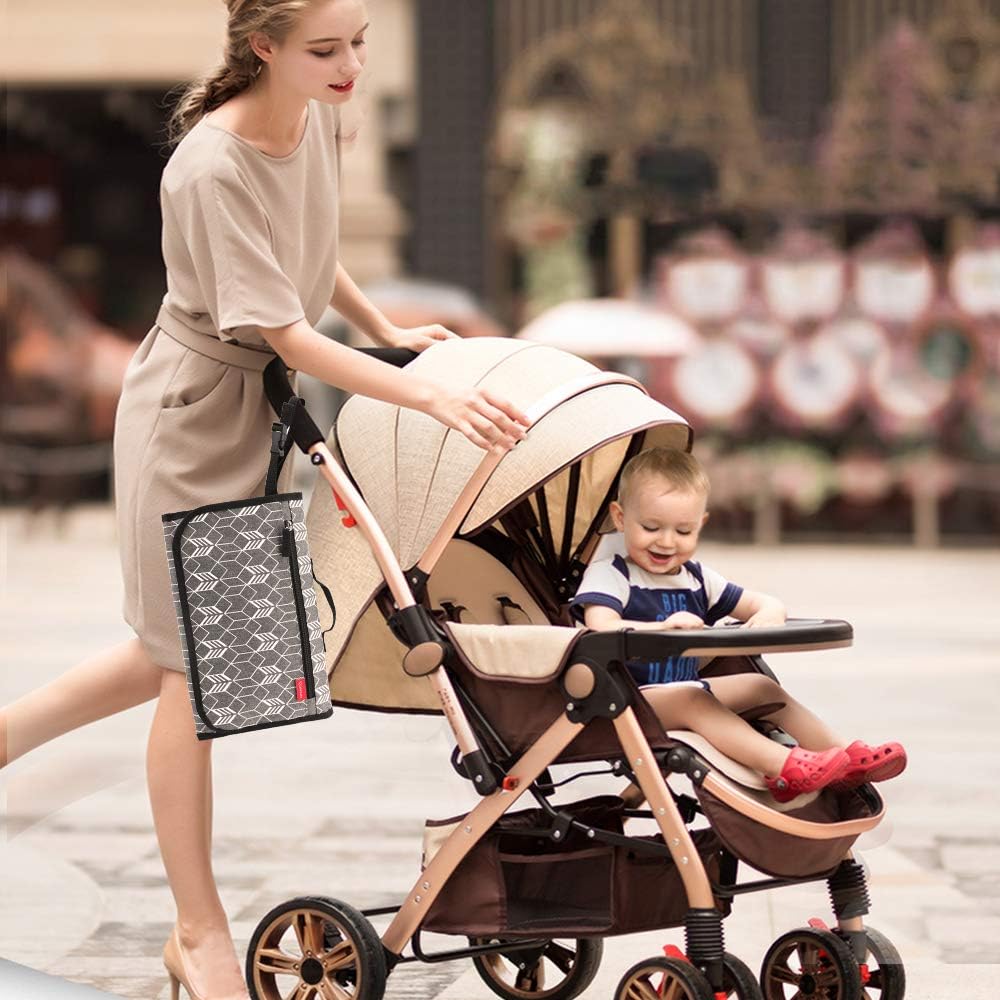 Lekebaby Portable Nappy Changing Mat Travel Baby Change Mat