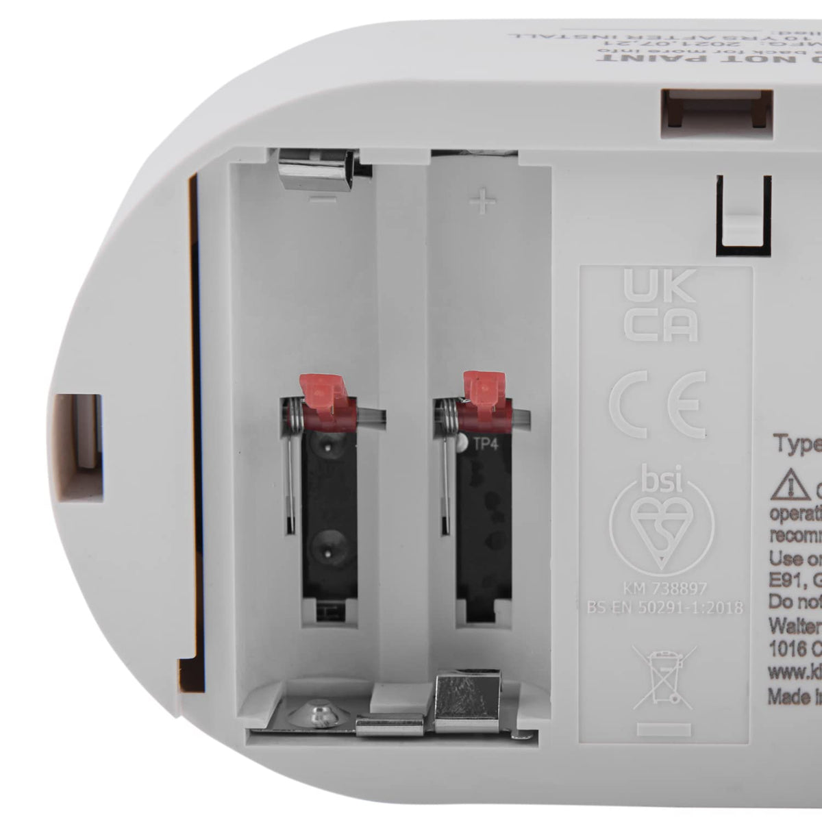 Kidde 5CO Carbon Monoxide Alarm and Detector with AA Batteries - 10 Year Sensor Life CO Alarm for Home