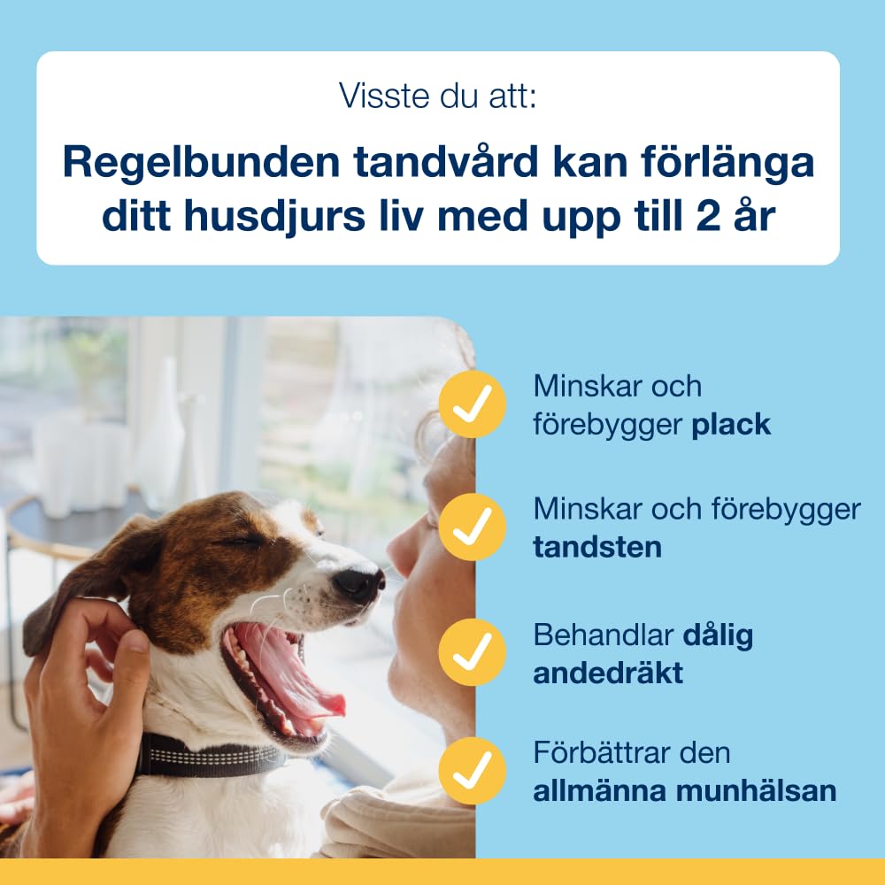 ProDen PlaqueOff Powder for Dogs & Cats, Tartar & Bad Breath Remover 100% Natural Teeth Cleaner and Plaque Remover 60 g