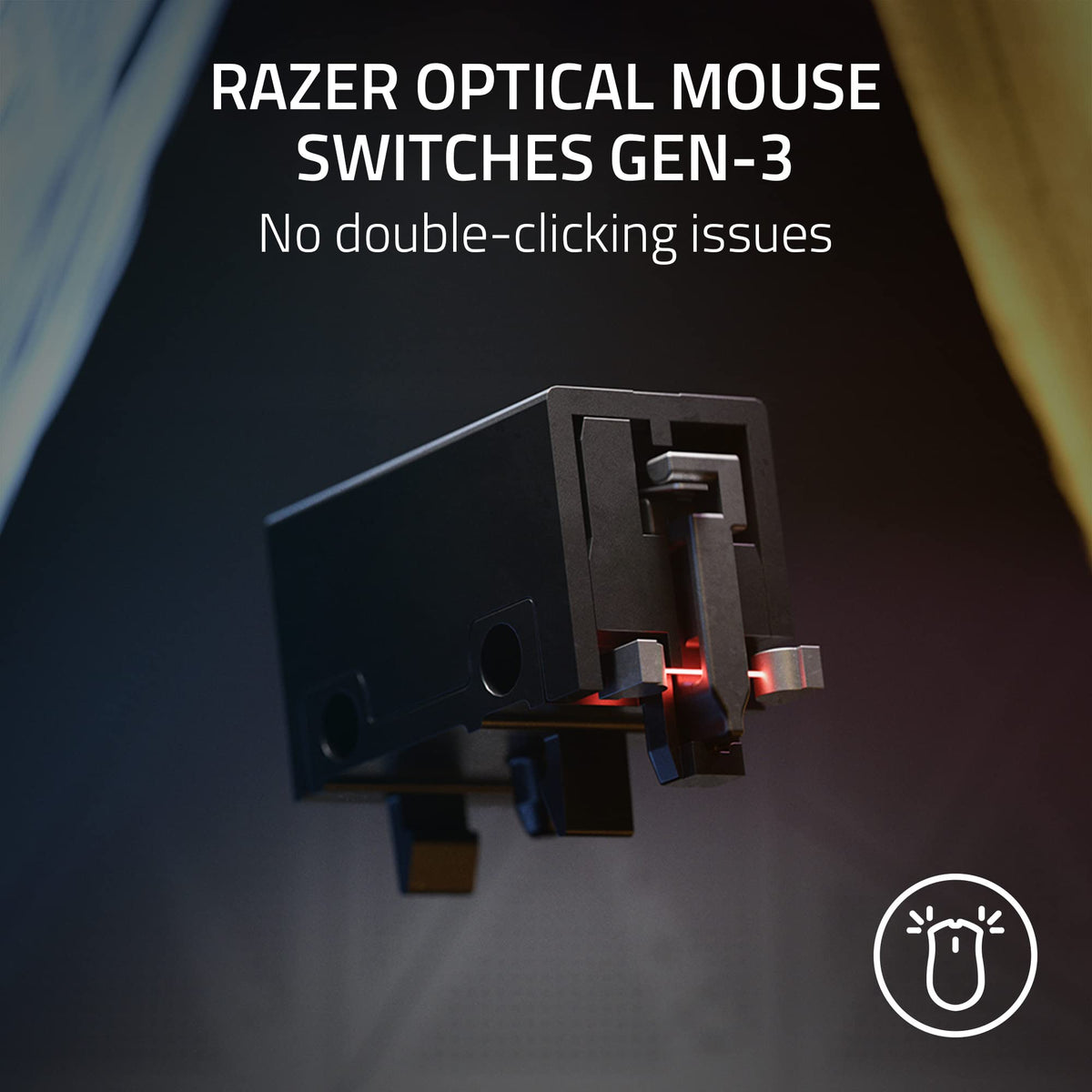 Razer DeathAdder Essential (2021) - Wired Gaming Mouse (Optical Sensor, 6400 DPI, 5 Programmable Buttons, Ergonomic Form Factor) White