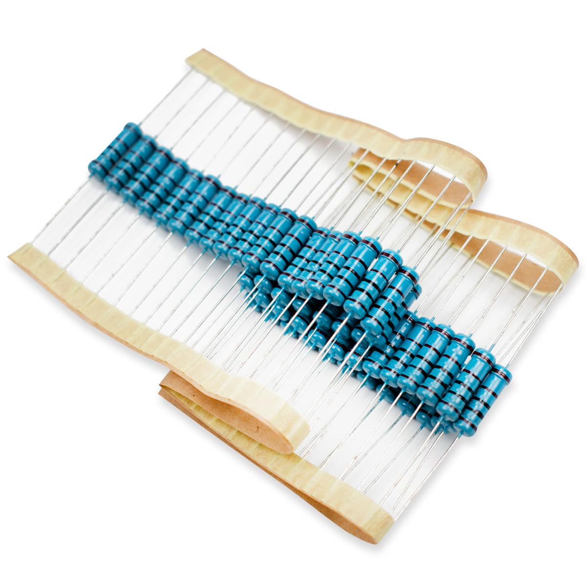 50 Pcs 1W 1% Tolerance 0.1 Ohm Metal Film Resistor Resistance for DIY Project and Experiments