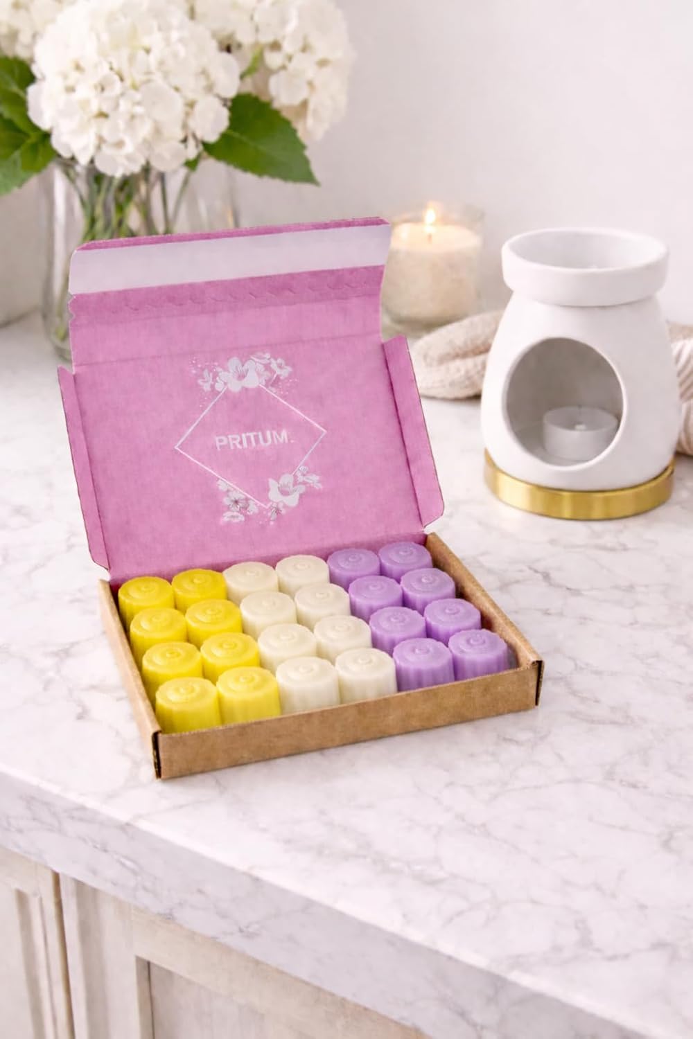 J'adore, Alien & Black Opium Inspired Set Of Three Gift Set Eco Vegan Premium Strong Scented Wax Melts 24 In Box