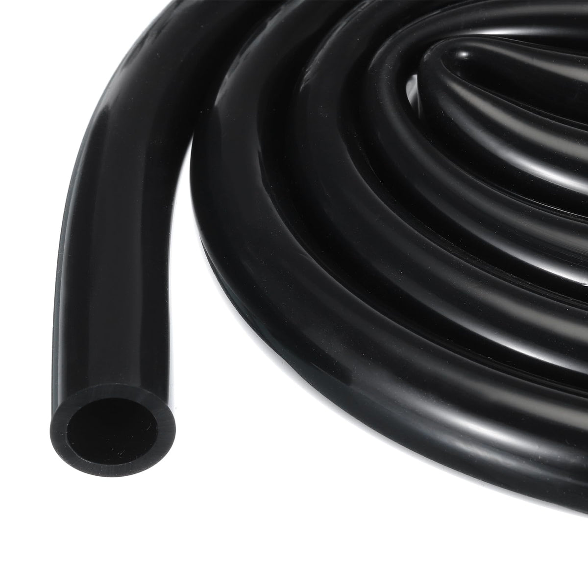 3.3ft Silicone Tubing 4mm ID 6mm OD Clear Industrial Plastic Tubing Pure Silicone Hoses for Pump Siphoning Draining Irrigation Brewing, 1/4"