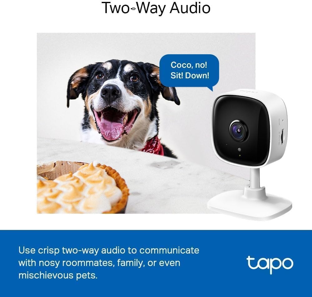 Tapo TC60 Full HD Indoor Security Camera Pet Camera Baby Camera