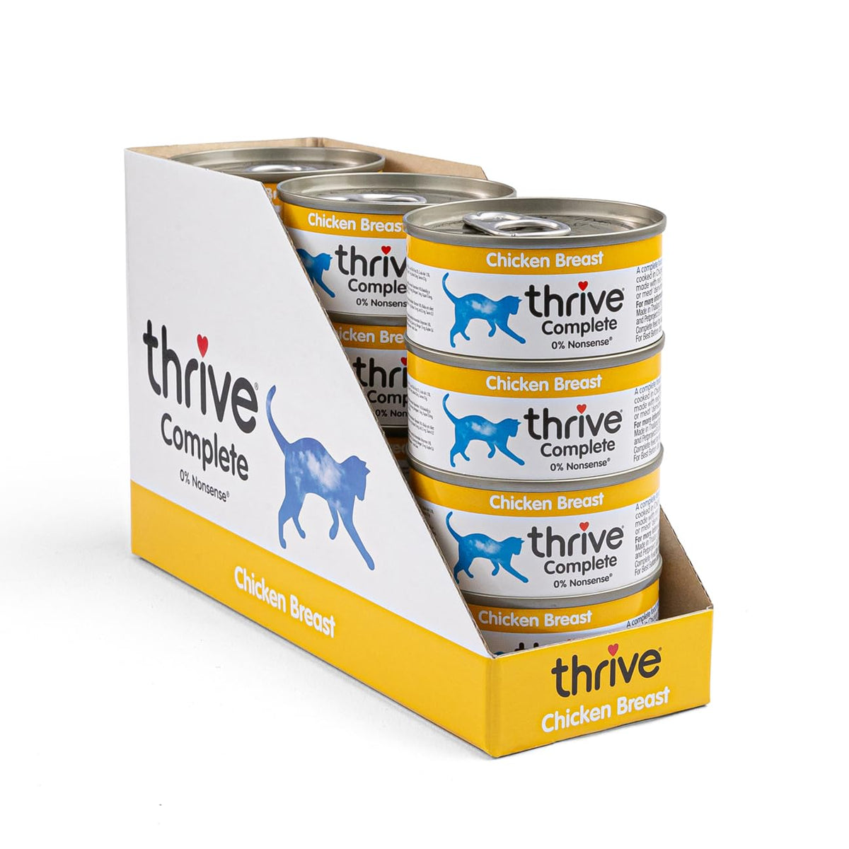 Thrive Complete Chicken Breast Wet Cat Food – Adult & Senior – 6 x 75g Cans