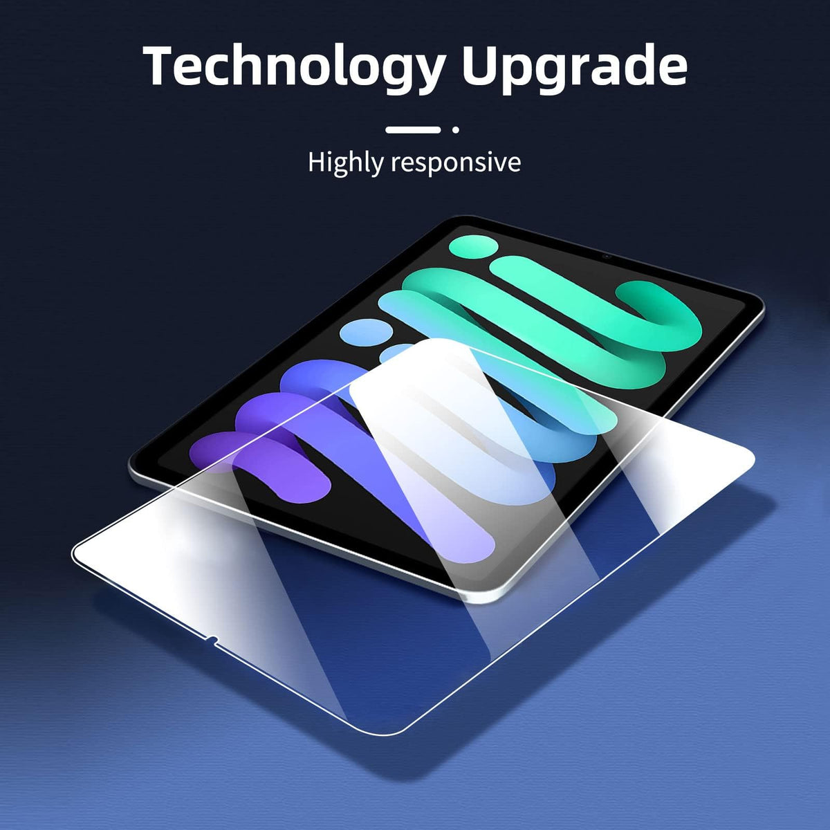 NEW'C for iPad Air 5/4, iPad Pro 11-inch Screen Protector Tempered Glass