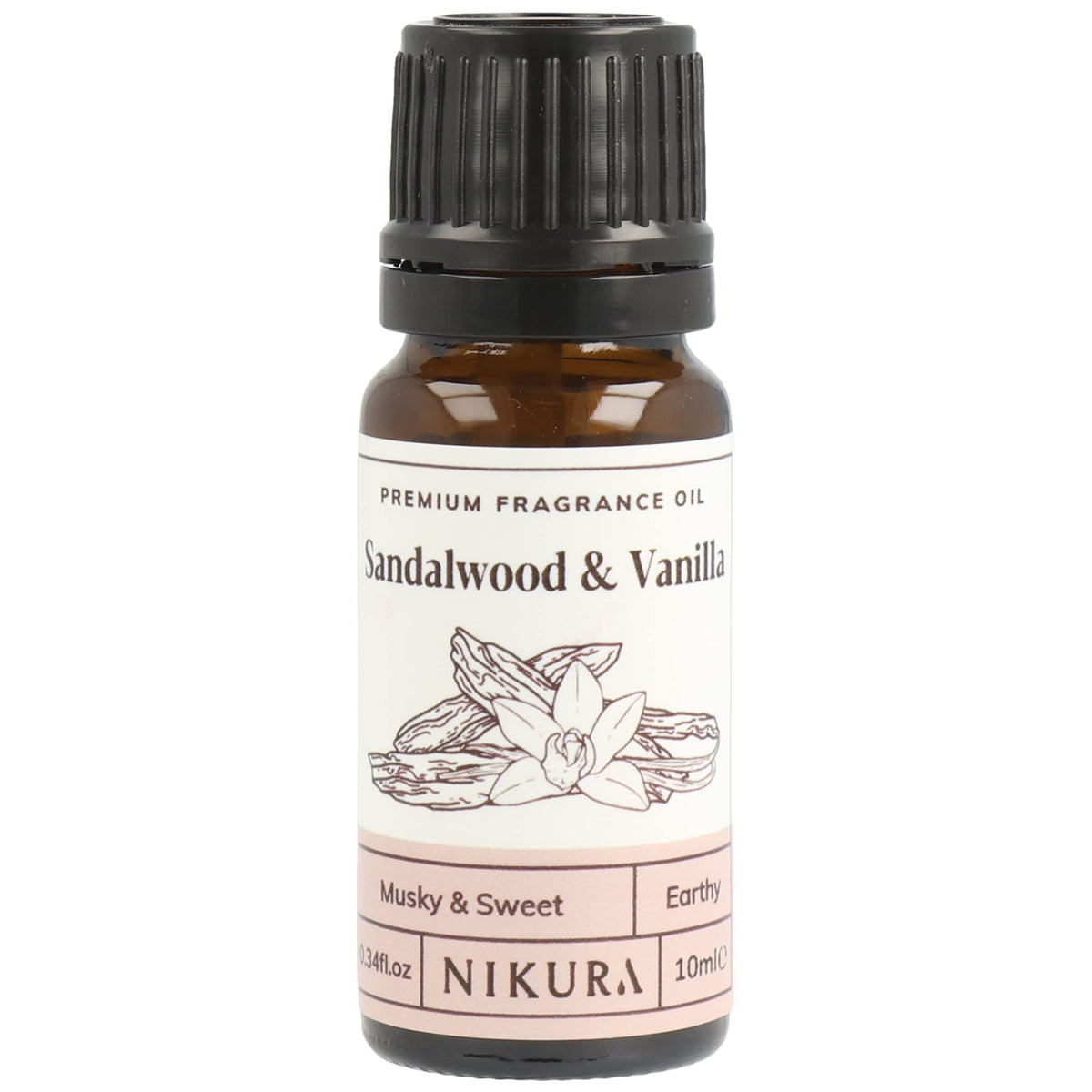 Nikura - Fresh Linen (Floral) Fragrance Oil - 10ml | Perfect for Diffuser for Home, Soap Making, Candle Making, Wax Melts | Bath Bombs, Pot Pourri Refresher Oil, Perfume Scents, Burner Oil | UK Made