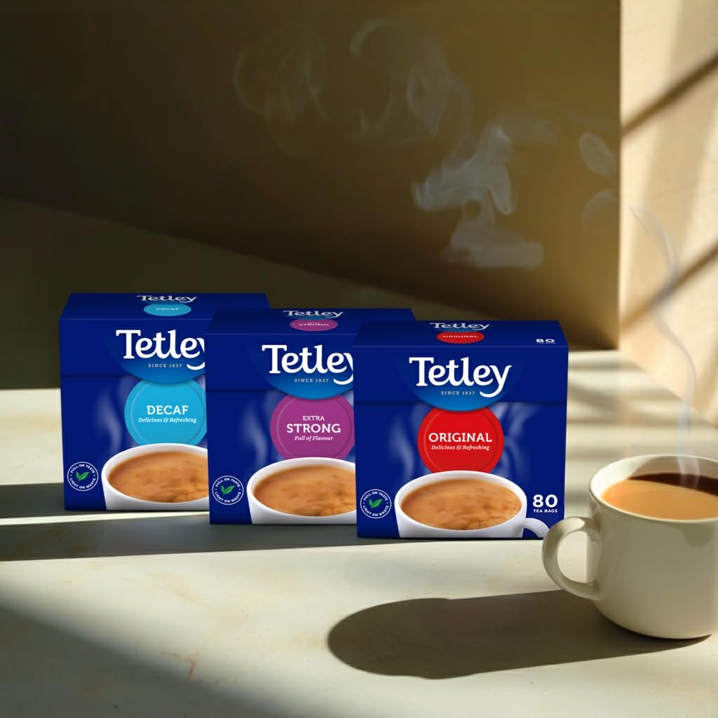 Tetley Original Black Tea, Pack of 160