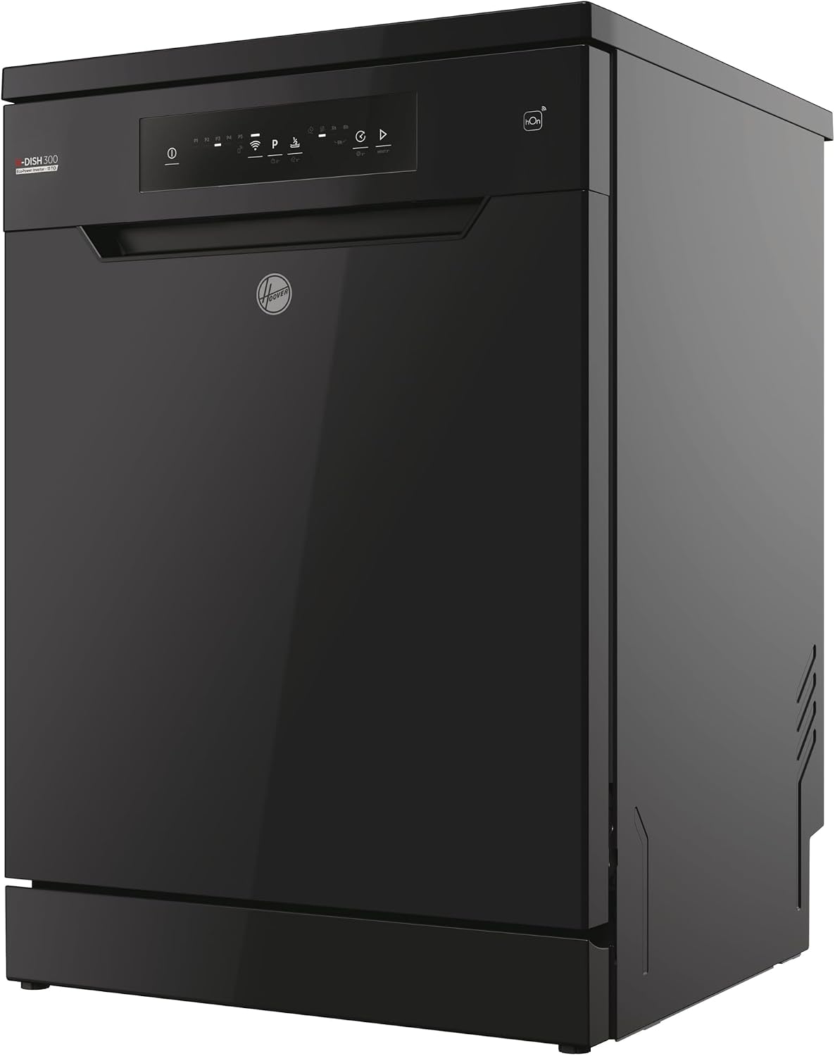 Hoover H-DISH 300 Dishwasher, 13 Place Settings, Black, C Class