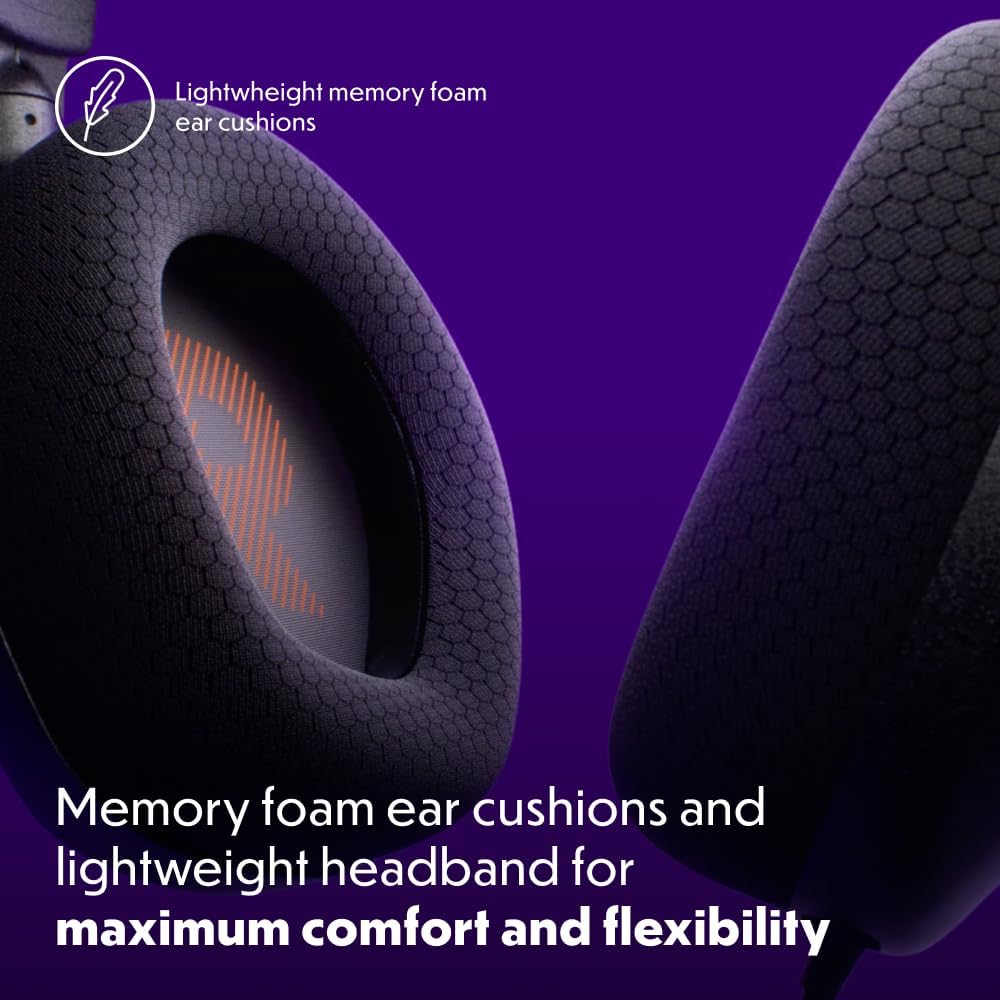 JBL Quantum 100M2 Wired Gaming Headset, Black