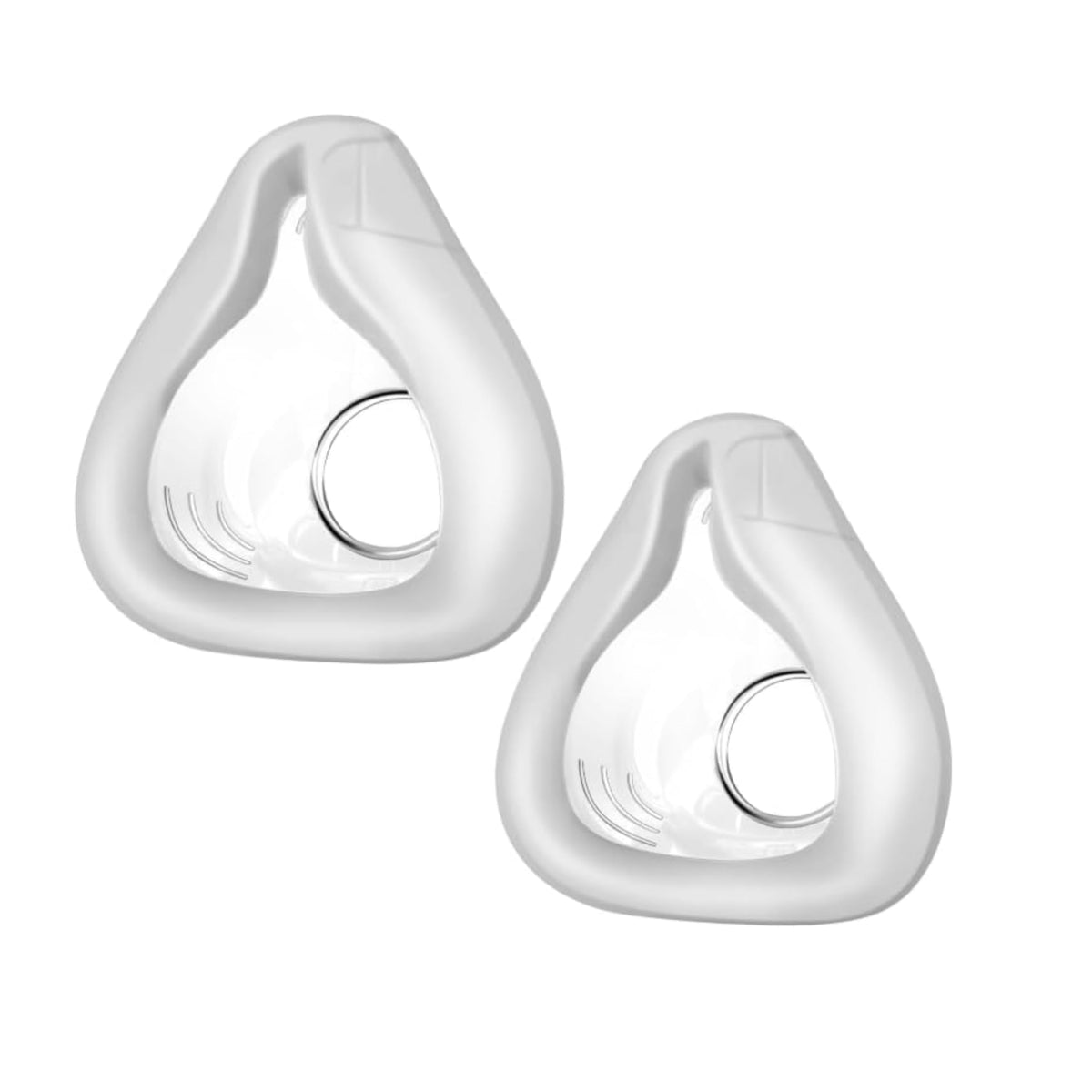 Replacement Cushion for AirFit F20 Mask - Pack of 2 Soft Silicone, Adaptive Design, Accessories, Sleep Apnea Mask, Comfortable and Secure Seal, Easy to Replace (Medium)