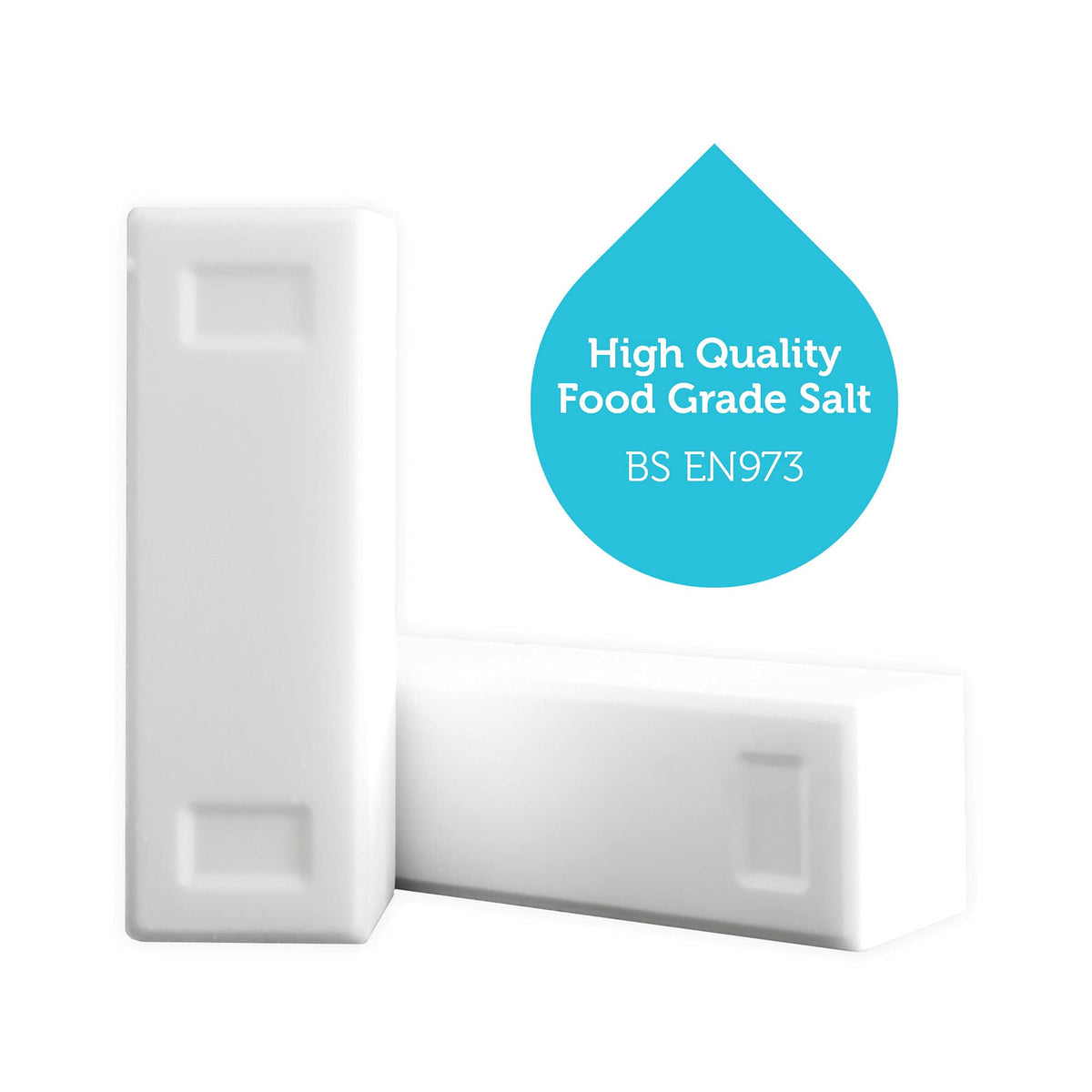 Harvey Block Salt for Water Softeners | Original Pure Grade A Food Quality Salt | 3 Bags, Securely Boxed | Each Bag Contains 2 Blocks | Efficient Softening Solution