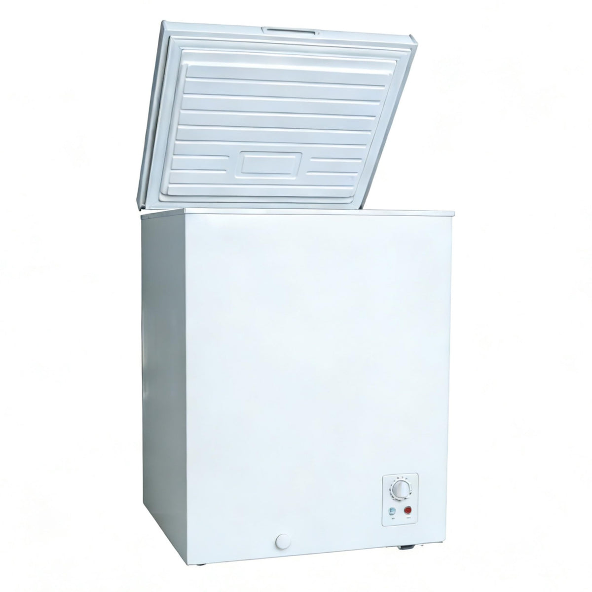 HYE Chest Freezer - 205L Capacity, Freestanding Design, Black