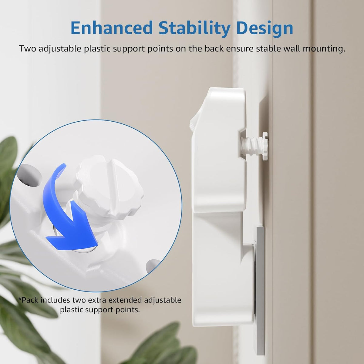 Plug Extension Socket, 4 Way Plug Adapter with 180 Degree Rotating UK Plug, 13A Fused Multi Plug Adaptor with 4 Independent Switches, Wall Socket Extension for Home Office Kitchen
