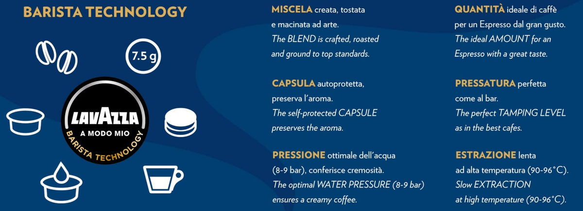 Lavazza, A Modo Mio Espresso Passionale, 36 Coffee Pods