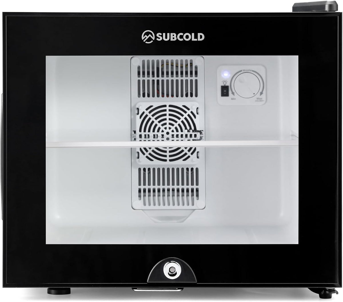 Subcold Aire20-G Mini Fridge | 20L | Frost-Free | Glass Door | LED