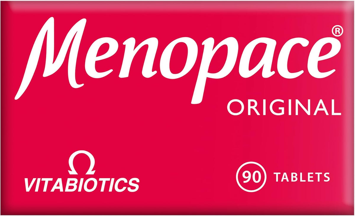 Menopace Original by Vitabiotics - 90-Day Menopause & Perimenopause Vitamin Supplement Tablets - UK's No.1 Menopause Supplement Brand
