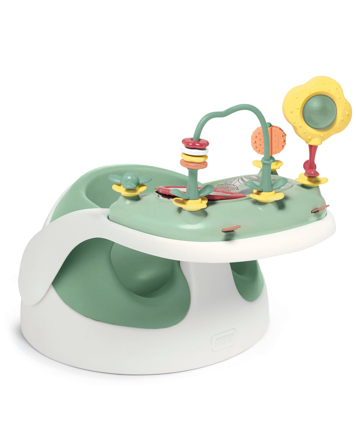 Mamas & Papas Baby Snug Floor Seat and Activity Tray - Blossom (Pink)