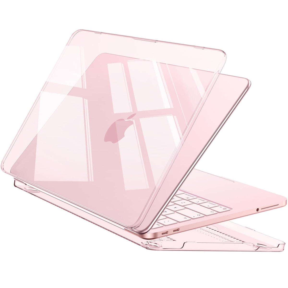 EooCoo for MacBook Neo Case 13 inch 2026 A3404 A18-Pro Crystal Clear