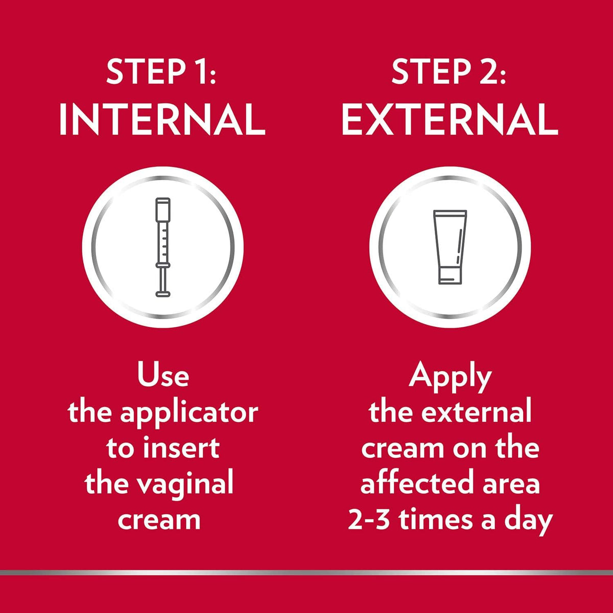 Canesten Thrush Internal & External Creams Clotrimazole