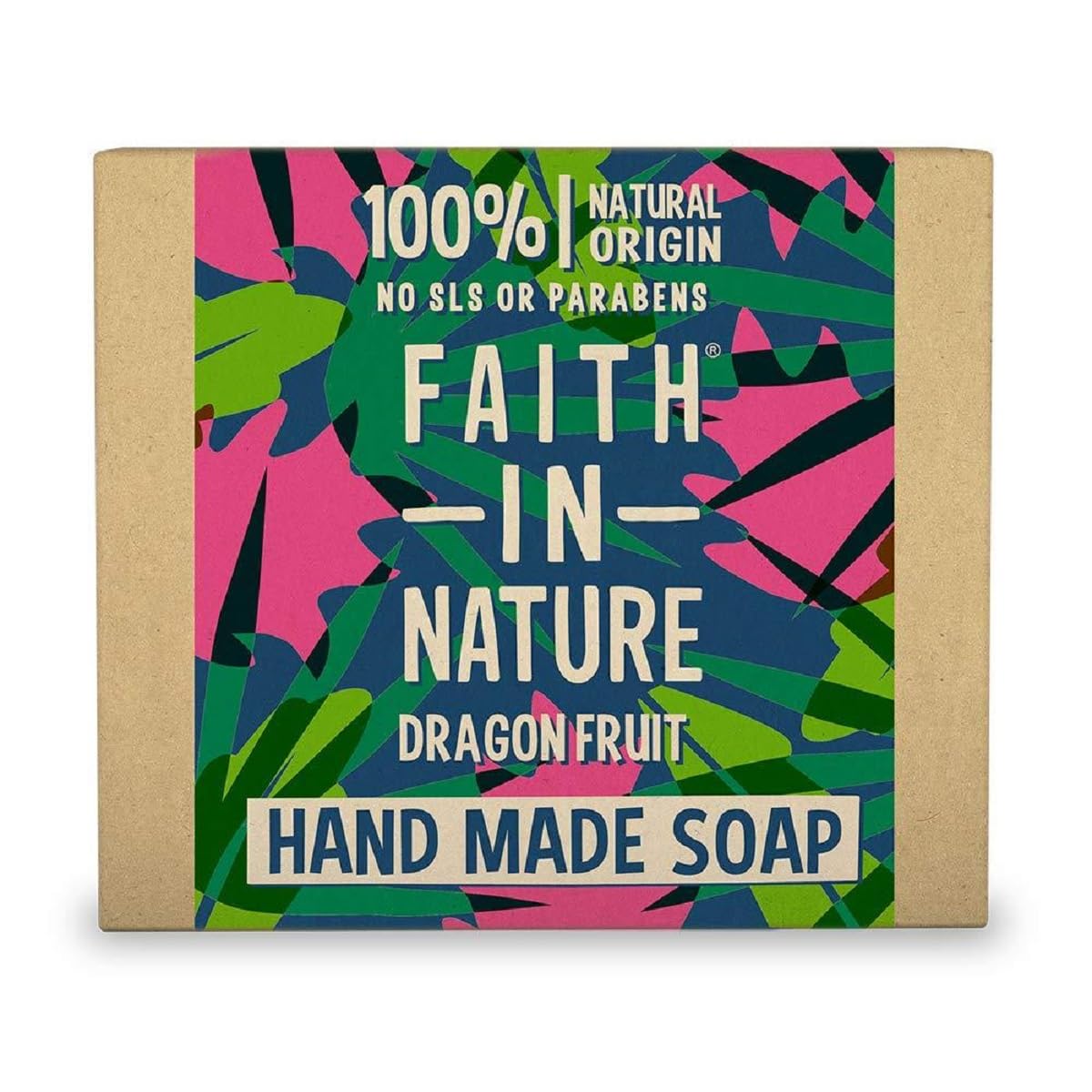 Faith In Nature Natural Coconut Hand Soap Bar, Hydrating, Vegan & Cruelty Free, No SLS or Parabens, 100g