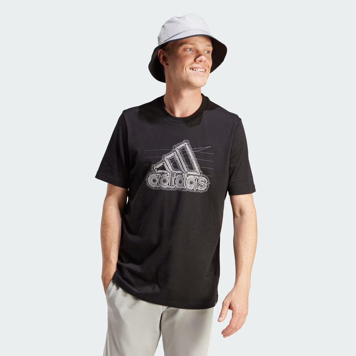 adidas Essentials Linear Single Jersey Tee