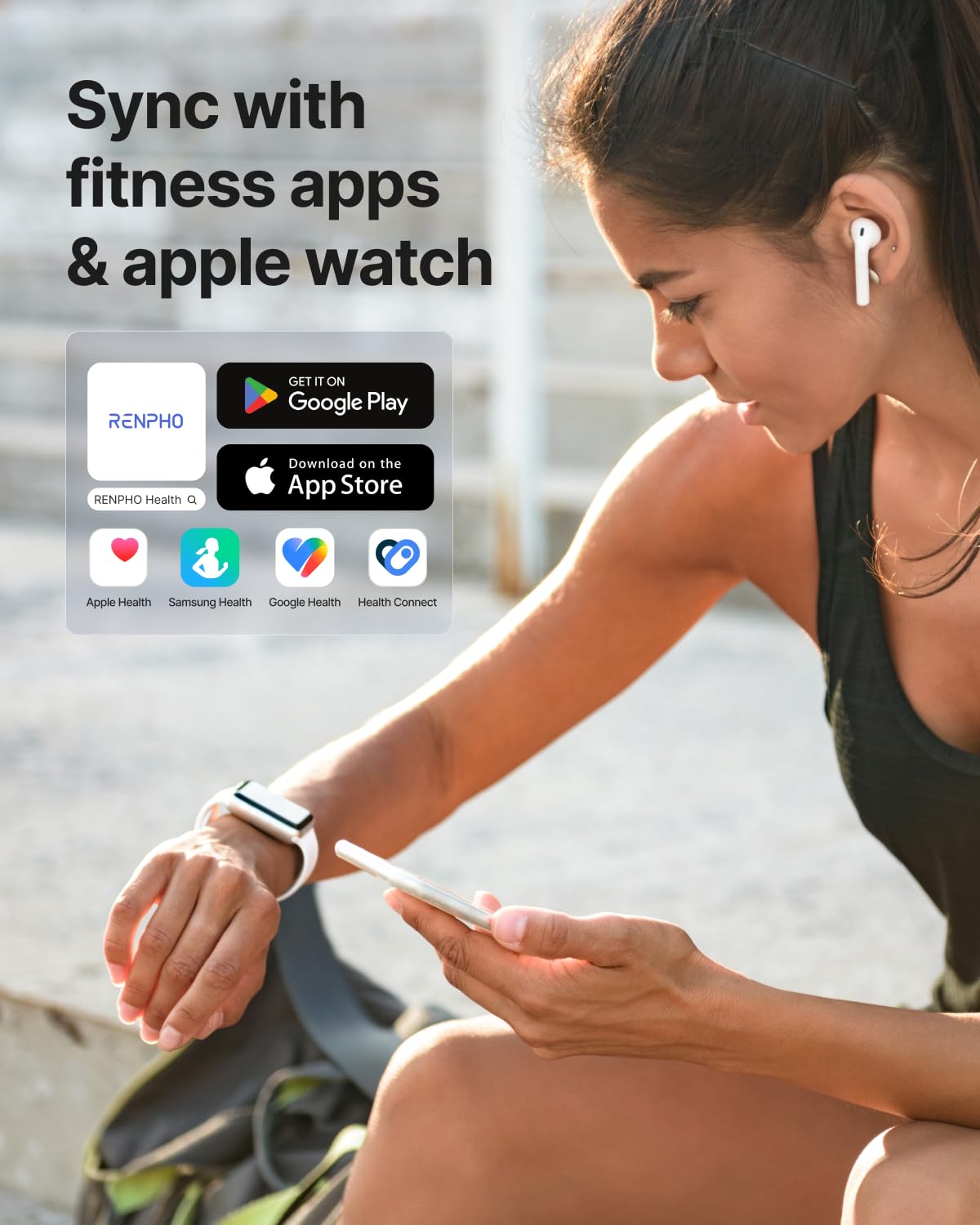 RENPHO Scales for Body Weight with App, 13 Body Metrics Tracking, Elis 1