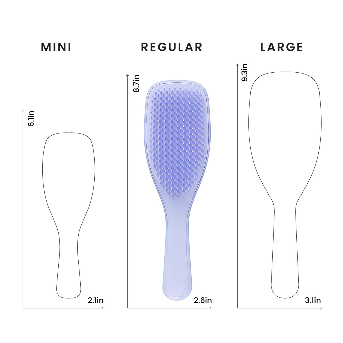 Tangle Teezer The Ultimate Detangler Straight to Curly Hairbrush