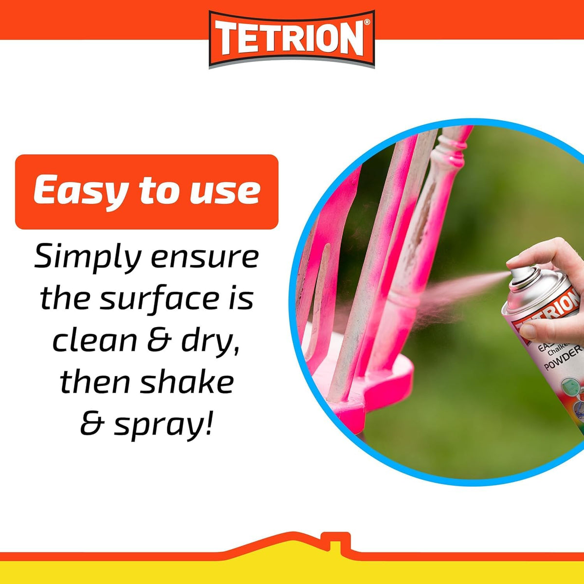 Tetrion Clear Lacquer Spray 400ml - All Purpose Protective Topcoat for Interior & Exterior Uses, Temperature Resistant