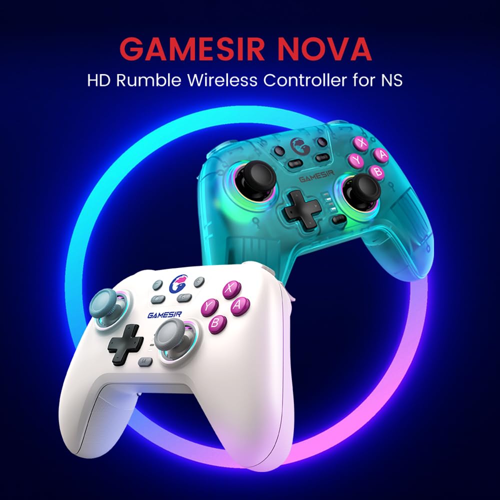 GameSir Nova Lite Wireless Controller for PC, Hall Effect Sticks & Trigger