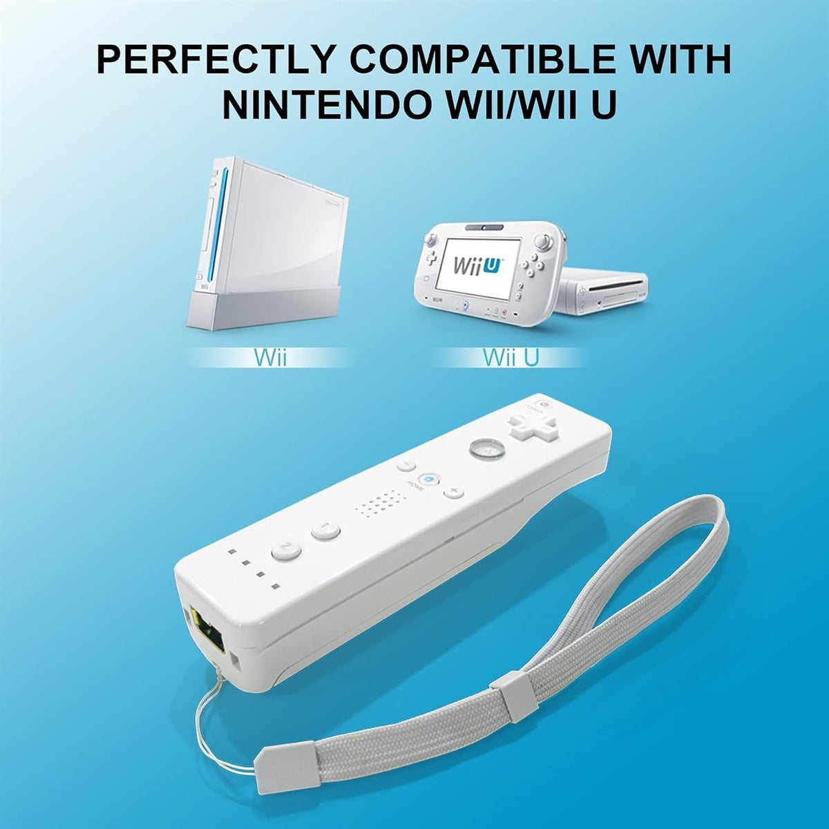 Wii Controller 2 Pack,Remote Controller Compatible with Nintendo Wii/Wii U