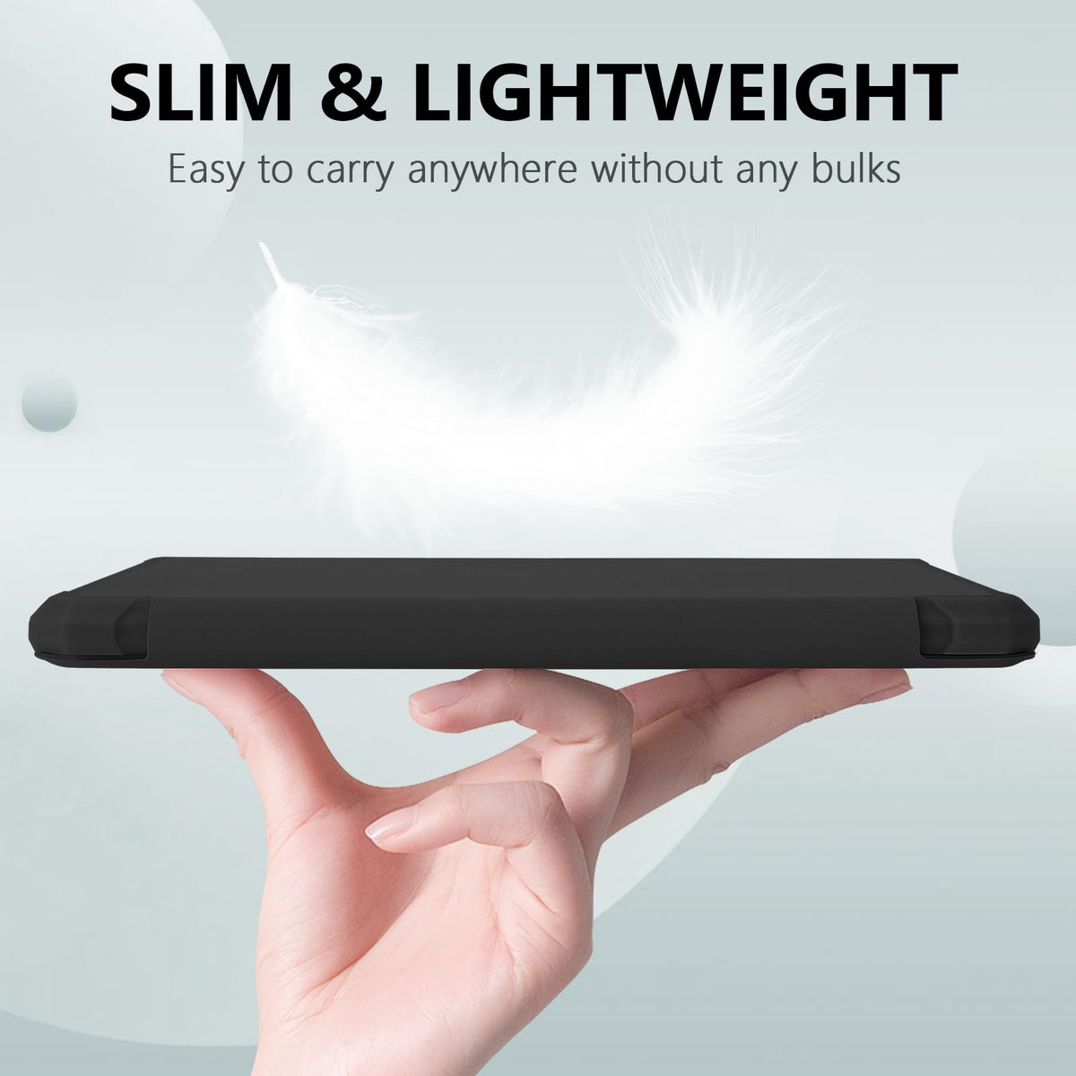 TQQ Case Fits 6" Amazon Kindle 11th Generation 2024 and 2022, Premium Slim and Lightweight Cover, Full Protection, Auto Sleep/Wake, Magnetic Closure (NOT fit Paperwhite or Oasis)