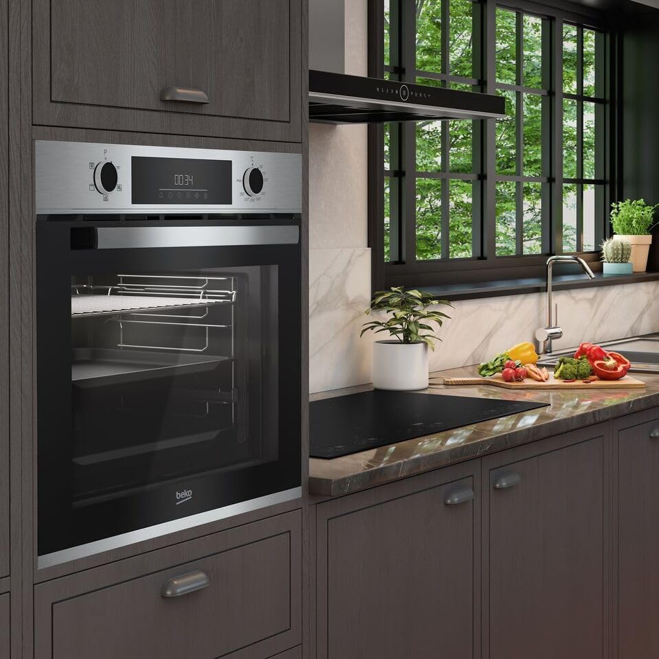 Beko AeroPerfect™ RecycledNet® BBRIF22300X Built In Electric Single Oven - Stainless Steel - A Rated