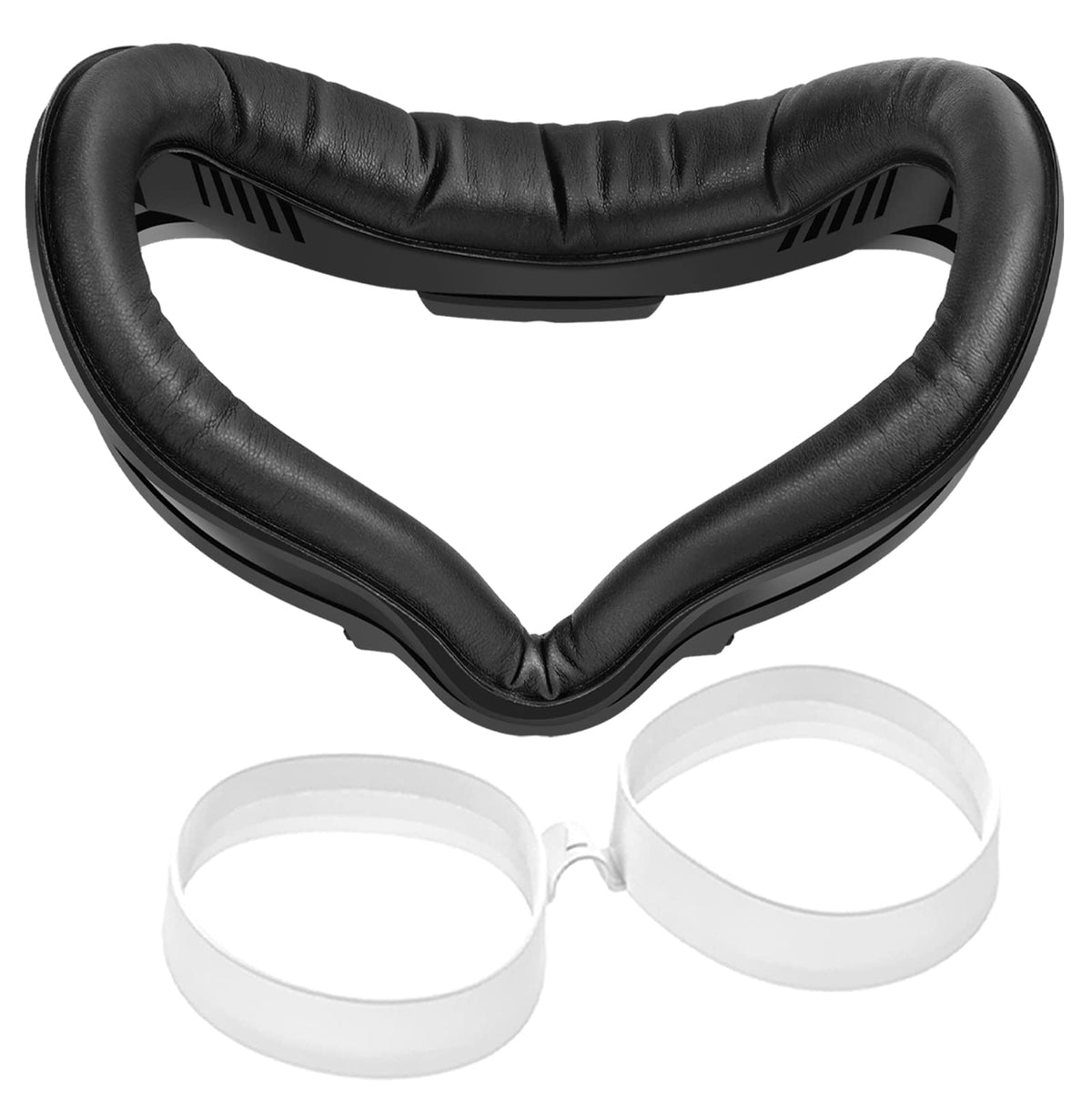 SUPERUS Facial Interface & Face Cover Pad for Oculus Quest 2, Sweat-Proof PU Foam Cushion - VR Accessories for Meta Quest 2