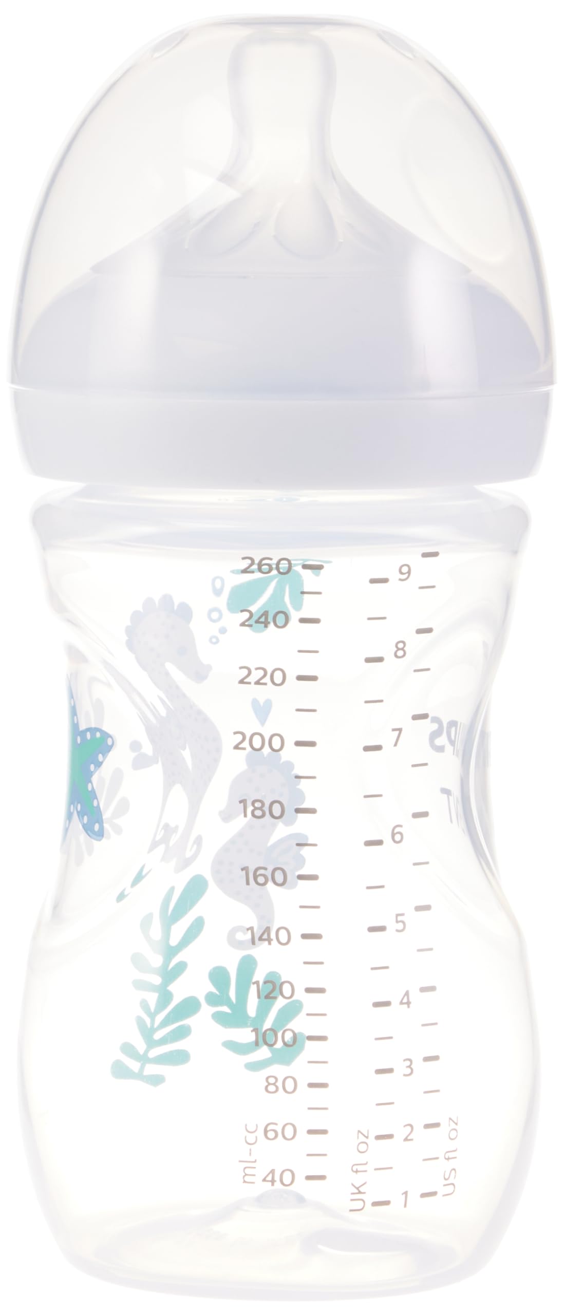 Philips Avent Natural Response Baby Bottle - 125ml Baby Milk Bottle for Newborns and Up, BPA Free, 0+ Months (Model SCY900/01)