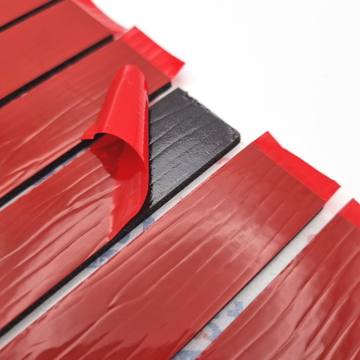 STASS "XTRA-THICK" Number Plate Sticky Pads, Heavy Duty, Extra Strong Double Sided Adhesive Pads for Vehicle Number Plates, Licence Plates, Car Registration, Mounting Tape (10 Strips, 3mm thick)