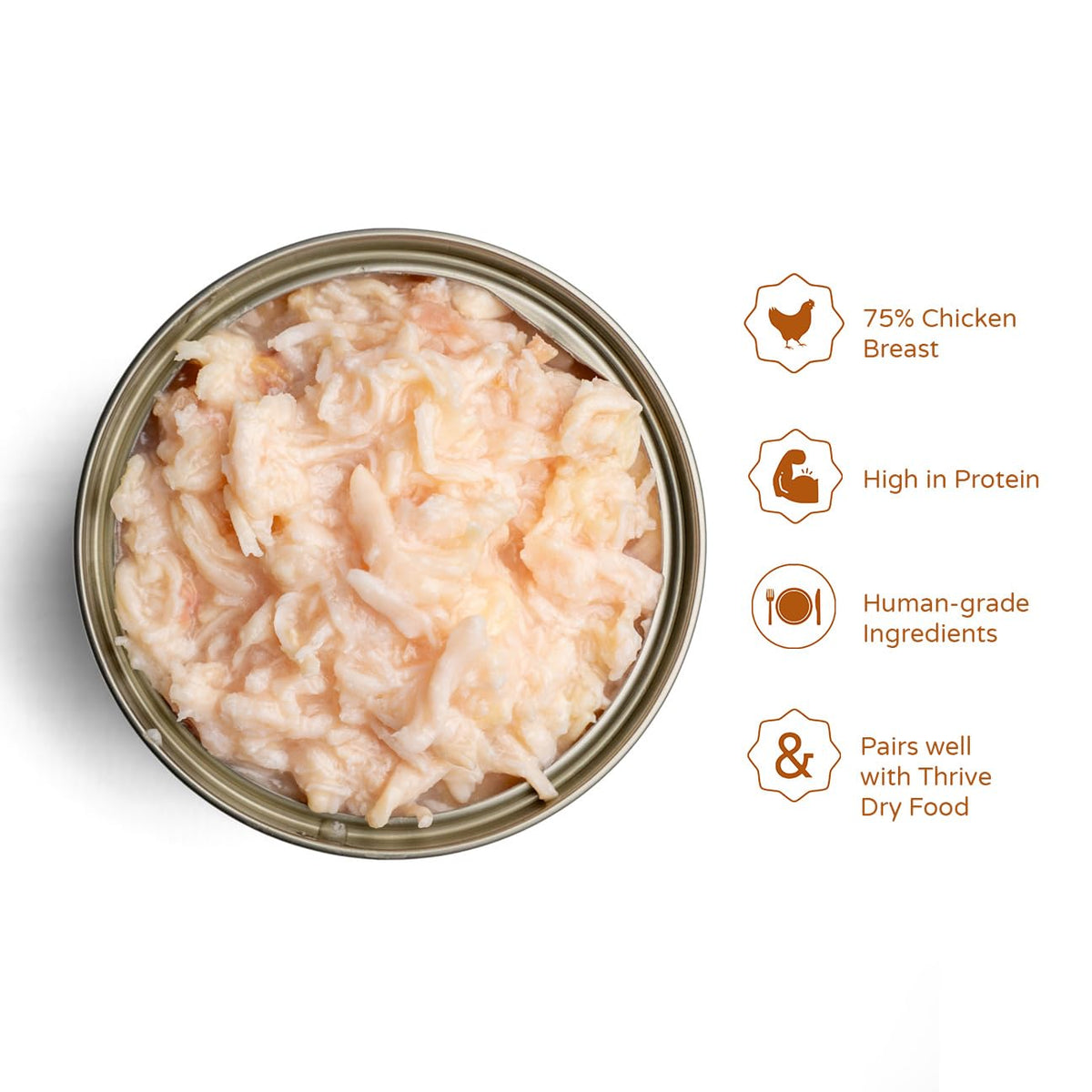 Thrive Complete Chicken Breast Wet Cat Food – Adult & Senior – 6 x 75g Cans