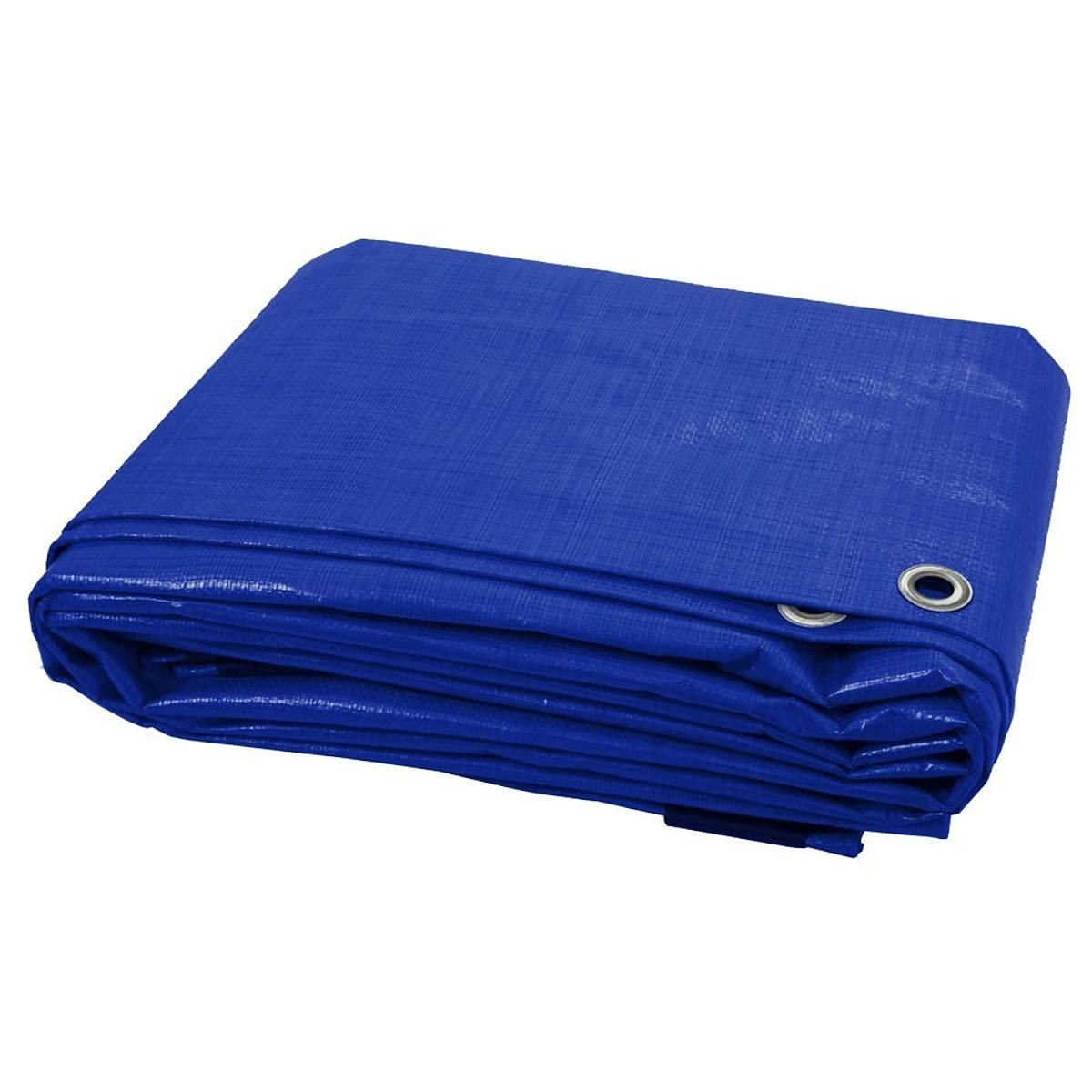 1.5 x 2 m Black 235 GSM Tarpaulin Waterproof Heavy Duty Tarp Sheet Cover, Groundsheet - Waterproof, Weatherproof, Frost-Resistant, UV Protection, Universal, Multipurpose, Reinforced Eyelets