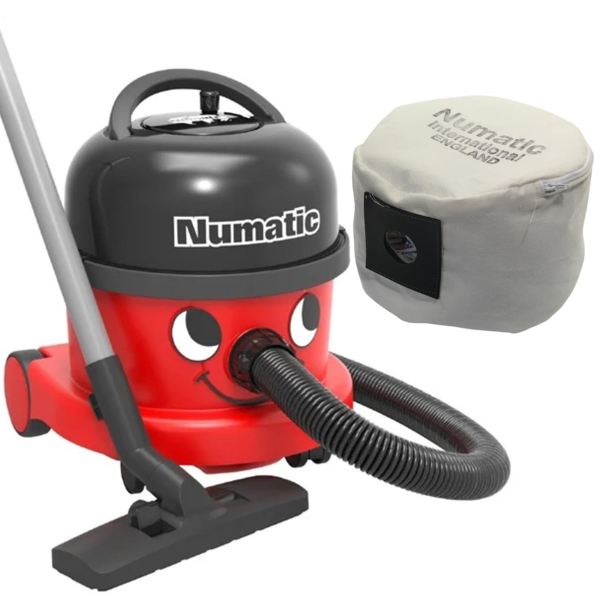 Numatic NRV240-11 Henry Vacuum Cleaner 620W 9L Commercial Dry Red - 3 Years Warranty - 2026 Model