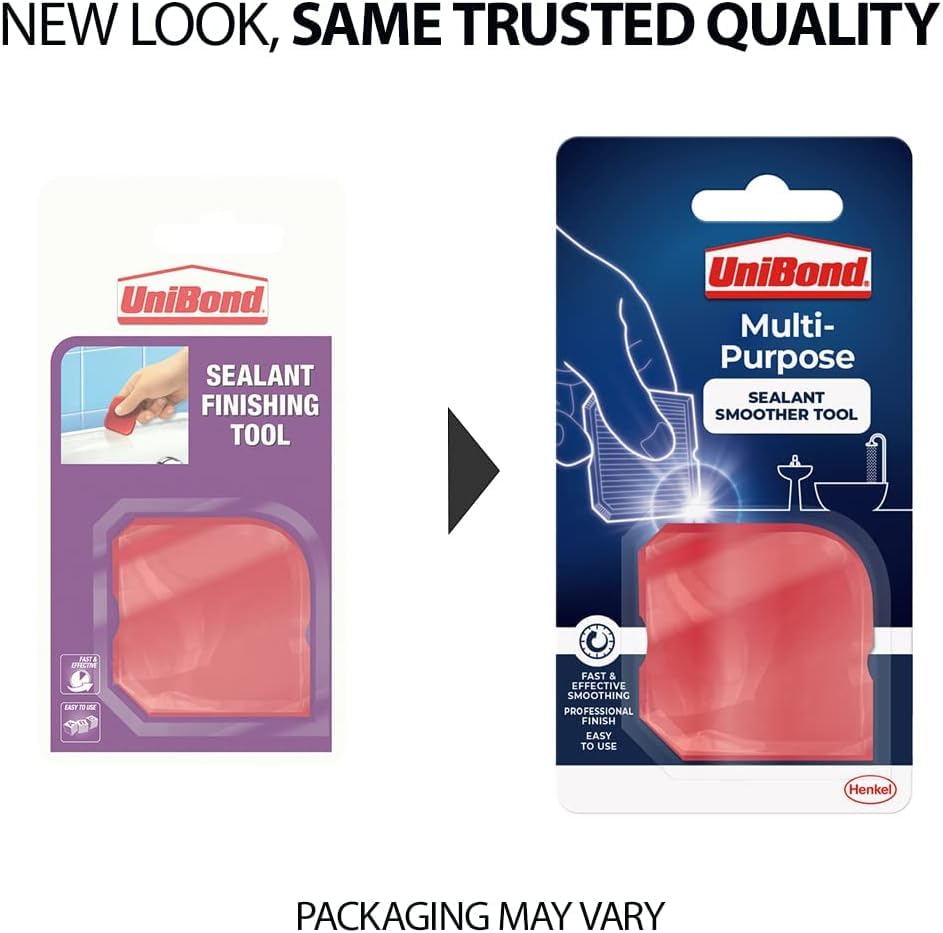 UniBond Sealant Finishing Tool, Silicone Smoother for Wall & Floor